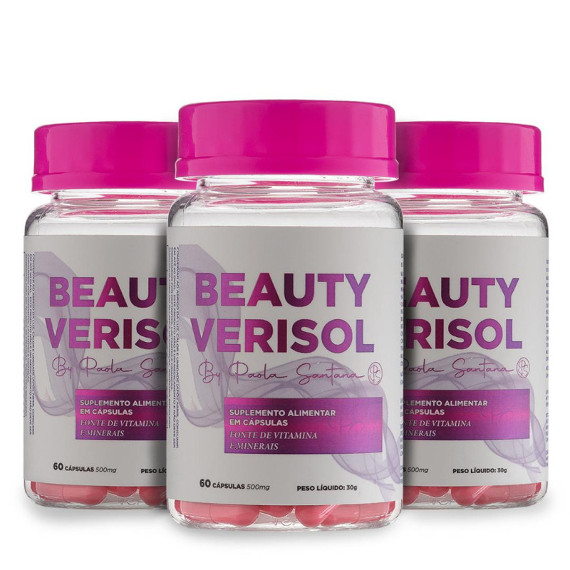 KIT 3 Beauty Verisol - 90 dias