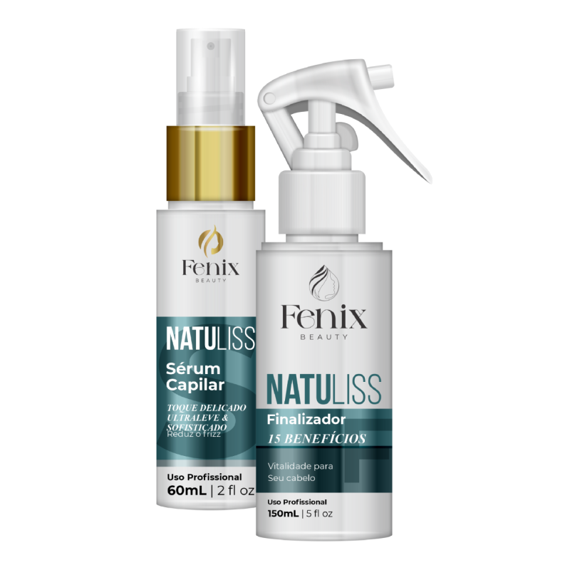 Combo Finalizador Leave-In e Sérum Natuliss